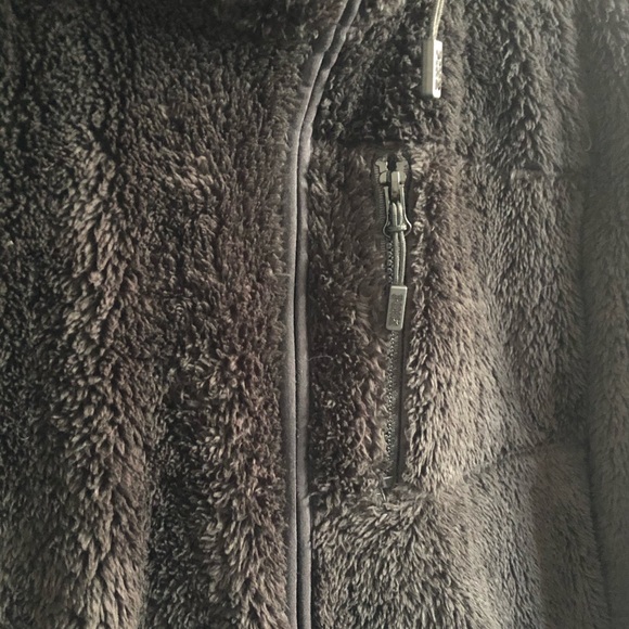 PINK Fuzzy Sweater with half zipper - Picture 3 of 5